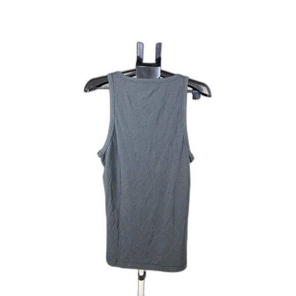 SKIMS Black Tank Top Women’s Size 2X | Stretch Slim Fit Sleeveless Shirt - Picture 3 of 7